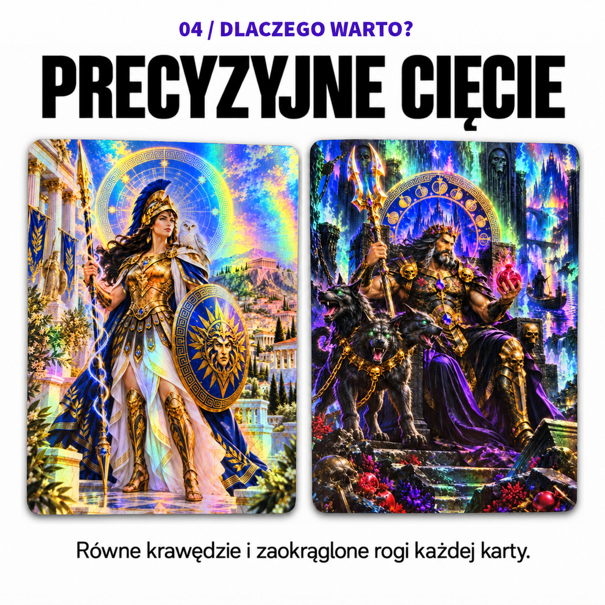 Paczka Holo - 8 kart personalizowanych