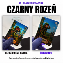 Paczka Matowa – 8 kart personalizowanych